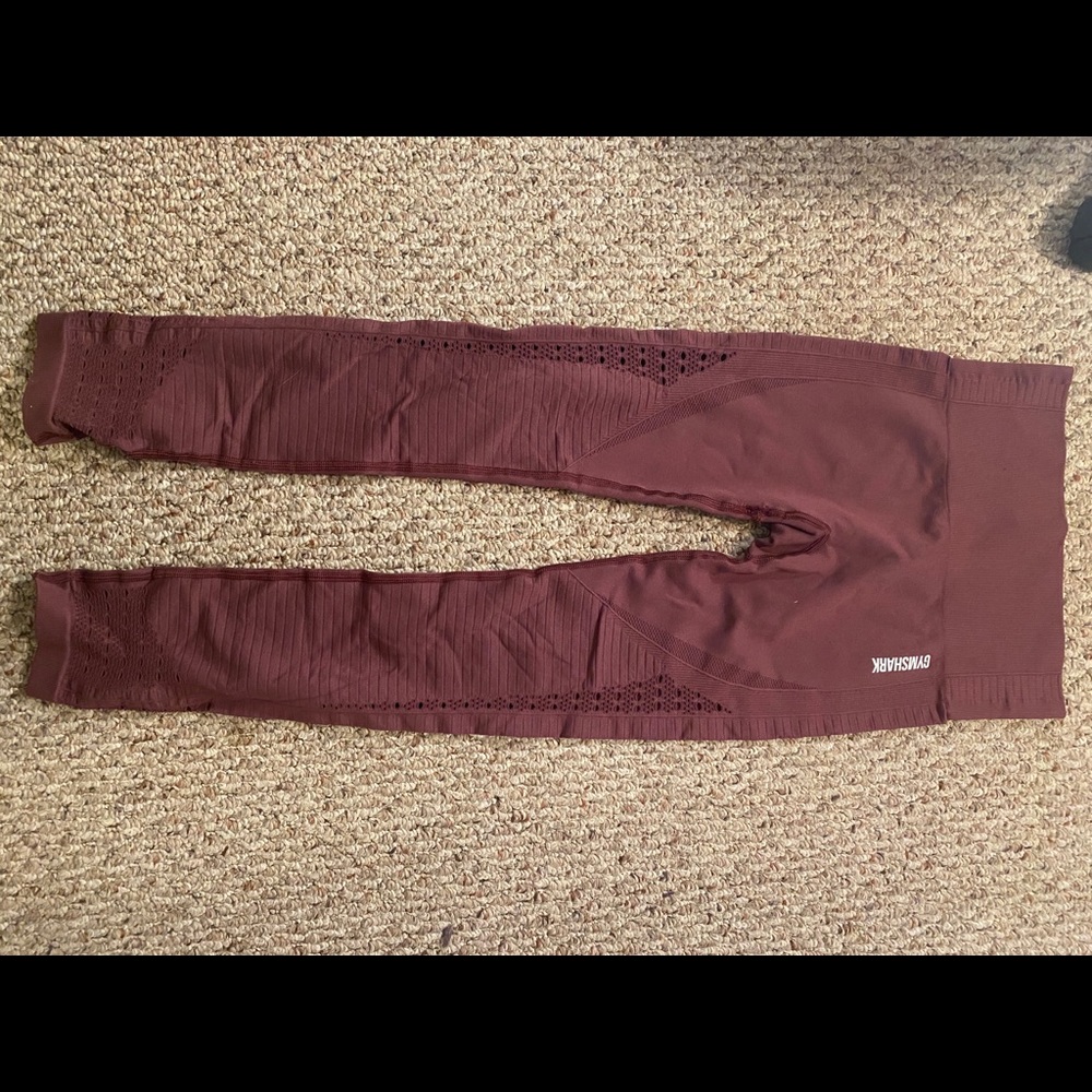 Gymshark energy seamless dark purple leggings